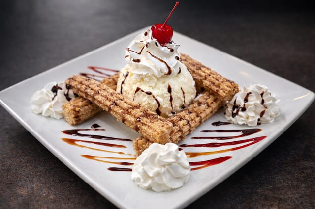 Churros con Nieve.