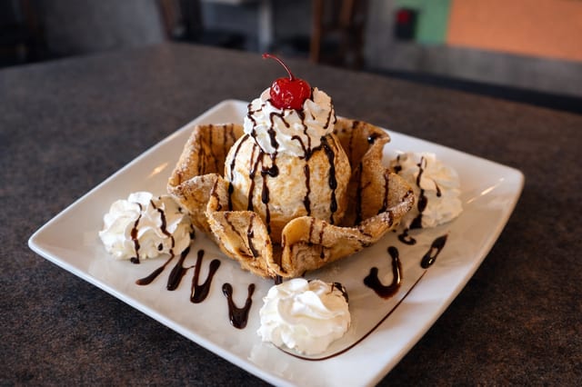 Fried Ice cream.