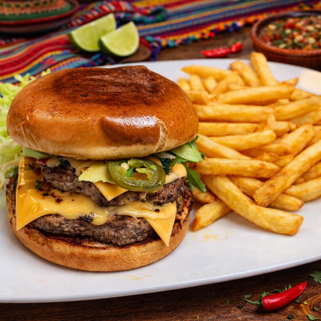 Mexican Burger.