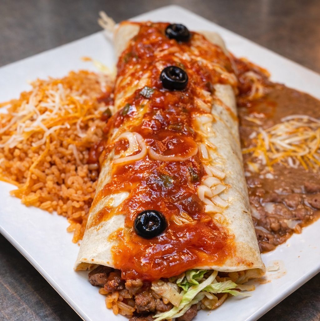 Fajita Burrito.