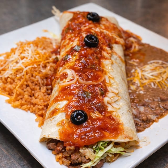 Fajita Burrito.