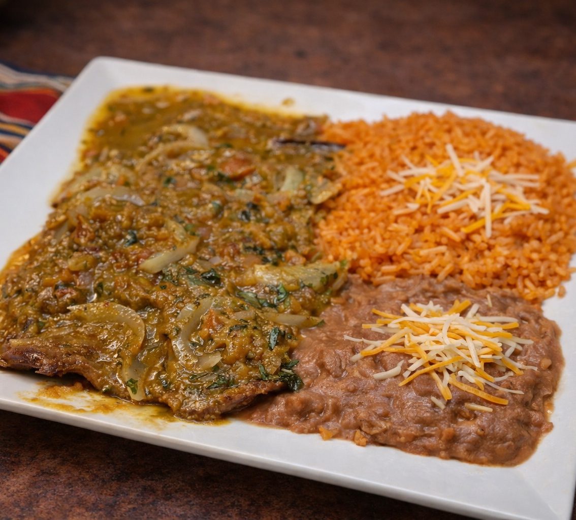 Bistec Ranchero.