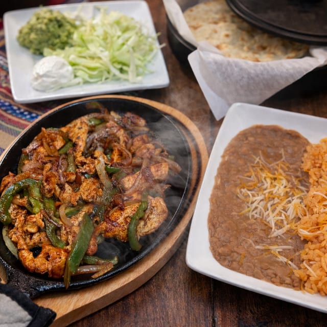Fajitas de Pollo.