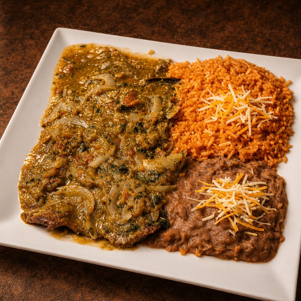 Bistec Ranchero.