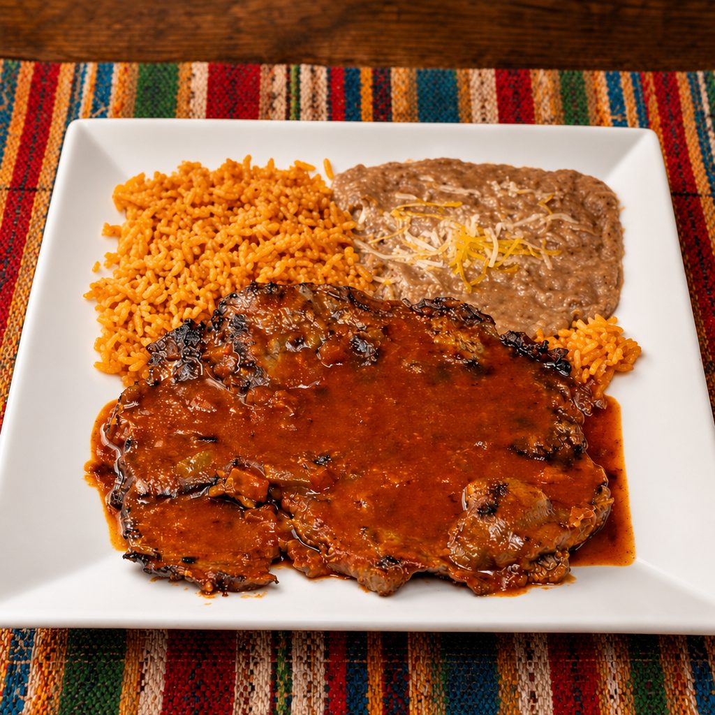 Bistec Adobado.