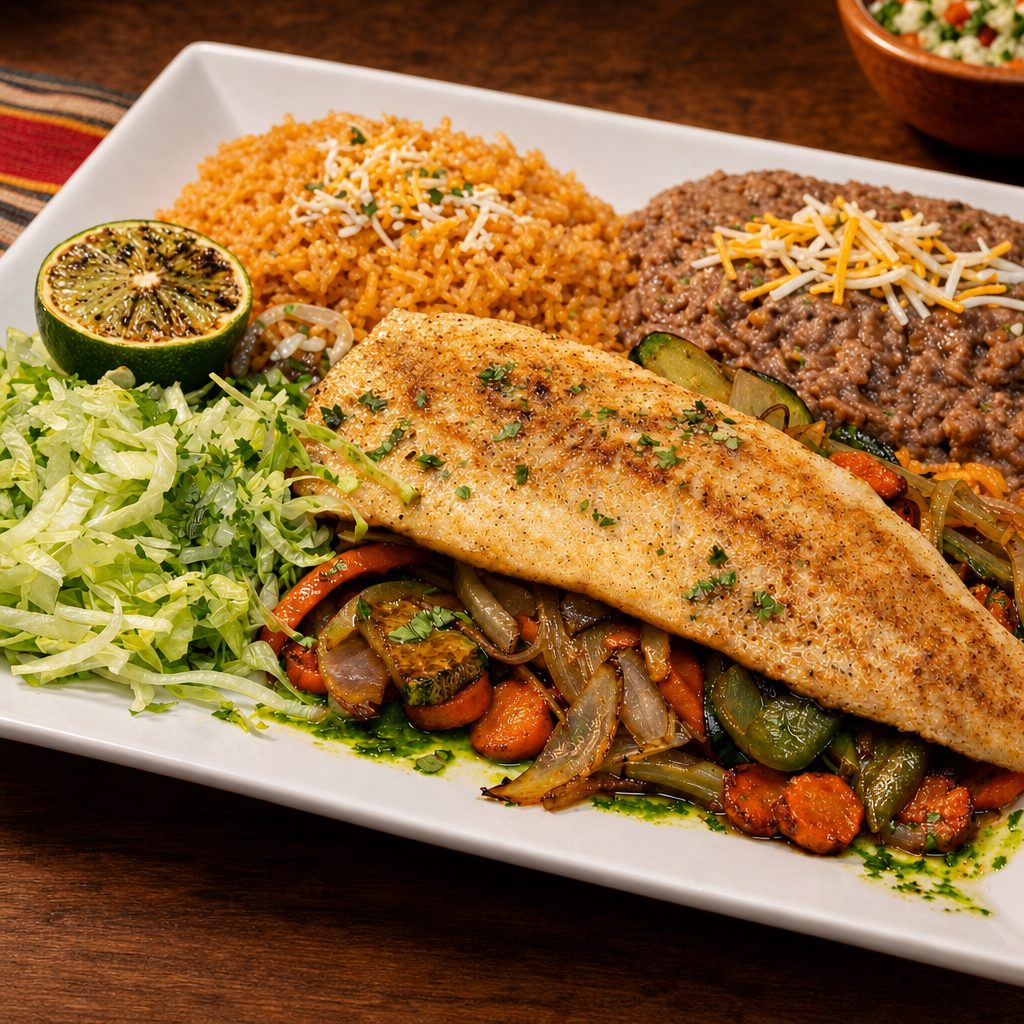 Grilled Trout.