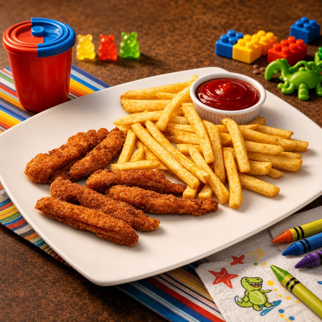 Pollito Con Papas.