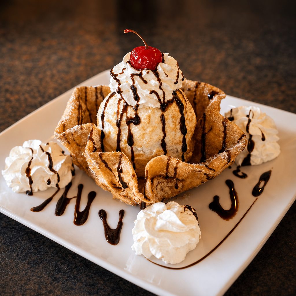 Fried Ice cream.