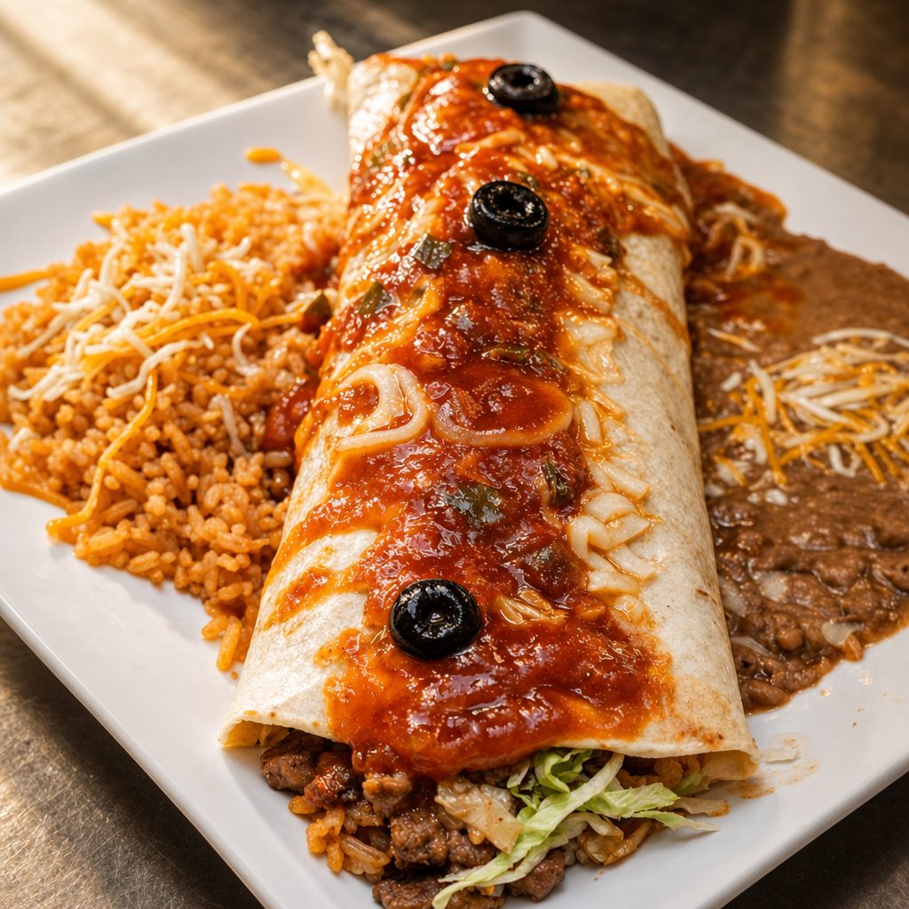 Fajita Burrito.