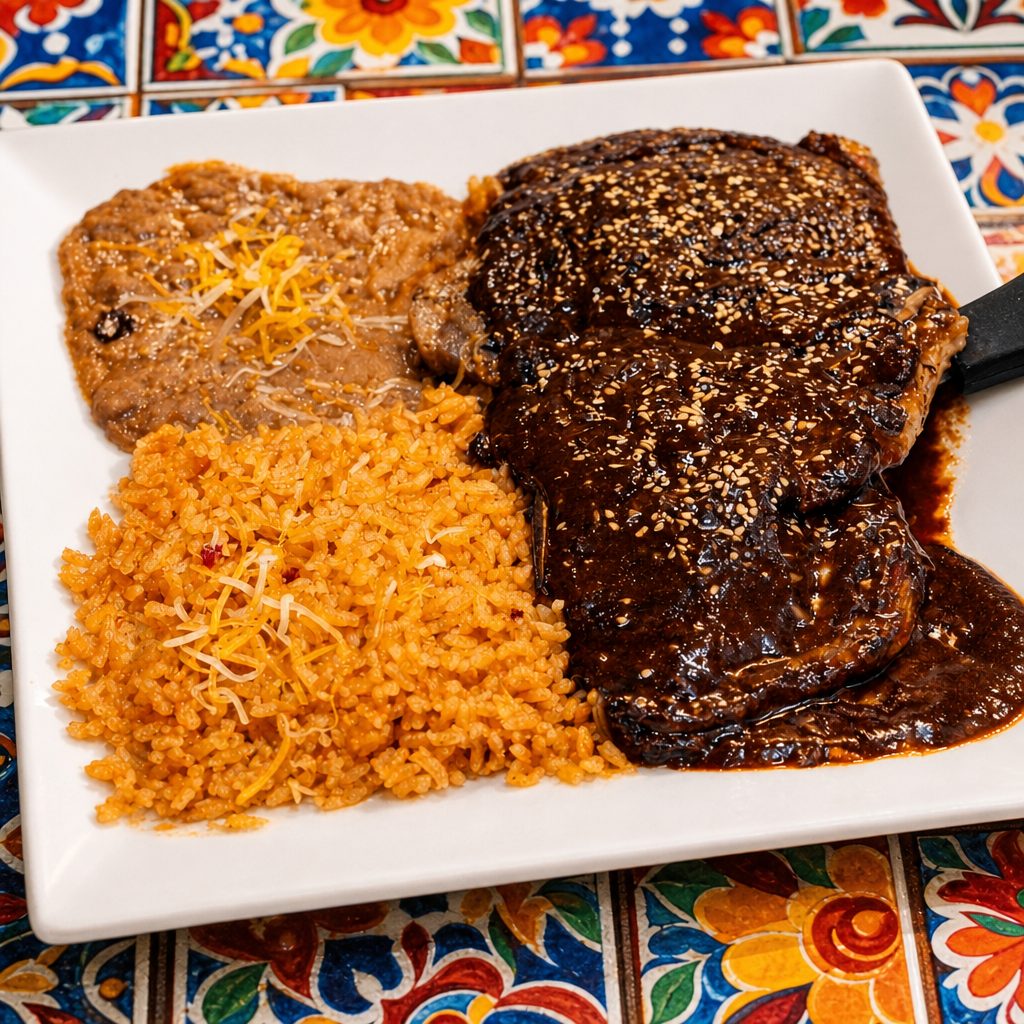 Chuletas en Mole.